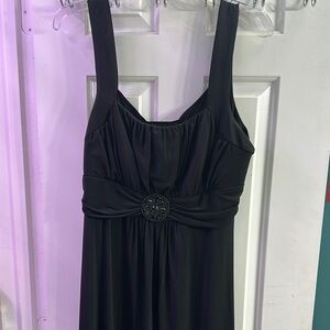 Elegant Black Sleeveless Dress